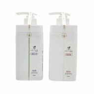 魅麗爾 蓬鬆水潤洗髮精650ML 修護保濕護髮素650ML