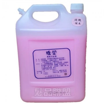 店用大桶玫瑰護色洗髮精4200ML