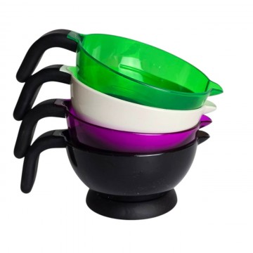 高級果凍染碗 防滑手把