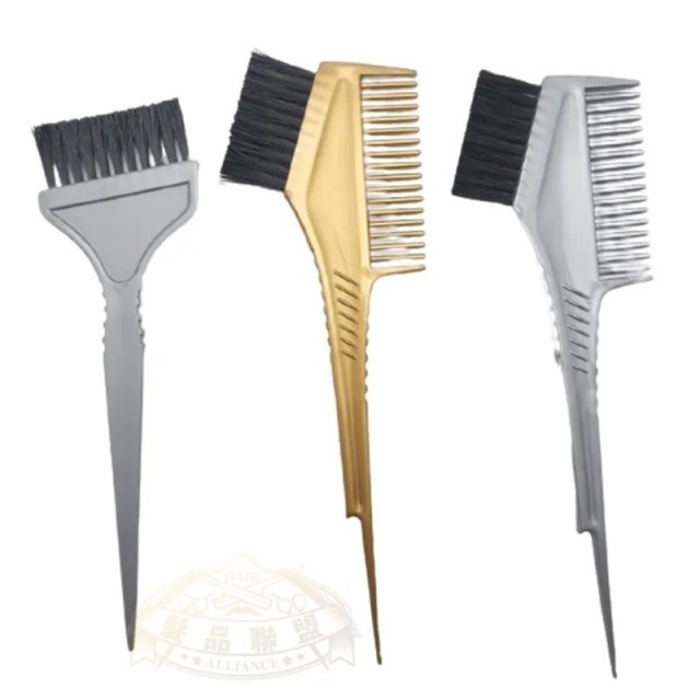 金銀雙面染刷 單面染梳