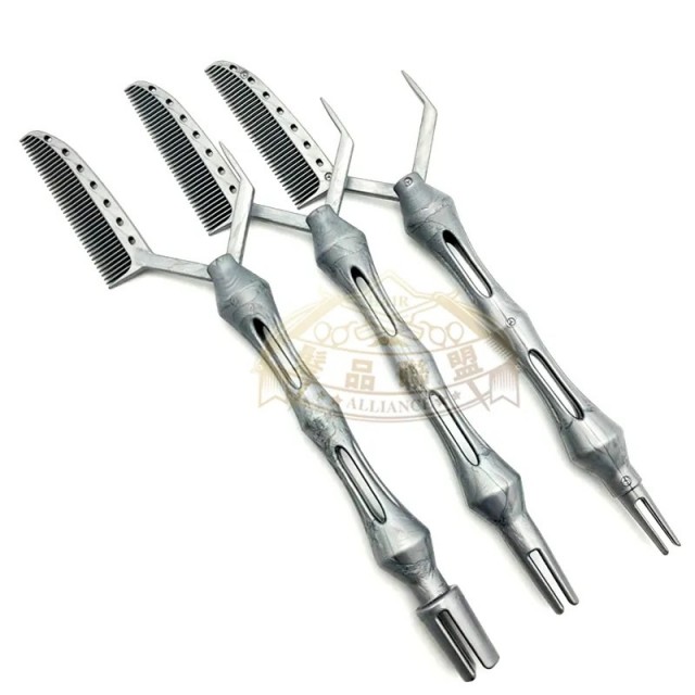 韓國空氣燙輔助器 定位燙髮梳 3入